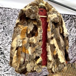 Rabbit Fur Coat